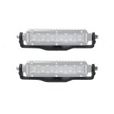 Go Rhino 18-20 Jeep Wrangler JL/JLU/Gladiator JT Light Mount - Two 6in Single Row thumbnail 1