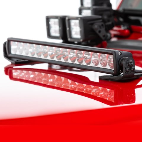 Go Rhino 18-20 Jeep Wrangler JL/JLU/Gladiator JT Light Mount - 20in Single Row thumbnail 5