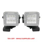 Go Rhino 18-20 Jeep Wrangler JL/JLU/Gladiator JT Light Mount - 3in Cube thumbnail 1