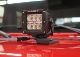 Go Rhino 18-20 Jeep Wrangler JL/JLU/Gladiator JT Light Mount - 3in Cube thumbnail 3