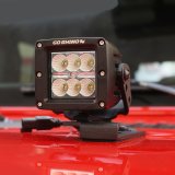 Go Rhino 18-20 Jeep Wrangler JL/JLU/Gladiator JT Light Mount - 3in Cube thumbnail 8