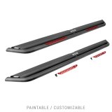 Go Rhino Dominator Extreme DS Sliders - Tex Blk - 52in thumbnail 1