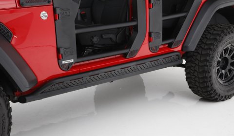 Go Rhino 18-20 Jeep Wrangler JLU JL Frame Mount Sliders thumbnail 8