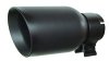 Go Rhino Exhaust Tip - Textured black - ID 2 1/2in x L 8in x OD 4in thumbnail 4
