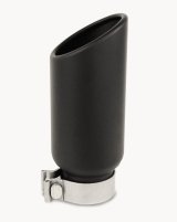 Go Rhino Exhaust Tip - Black - ID 2 3/4in x L 10in x OD 4in thumbnail 1