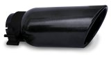 Go Rhino Exhaust Tip - Black - ID 2 3/4in x L 10in x OD 4in thumbnail 3
