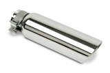 Go Rhino Exhaust Tip - Chrome - ID 3in x L 10in x OD 4in thumbnail 2