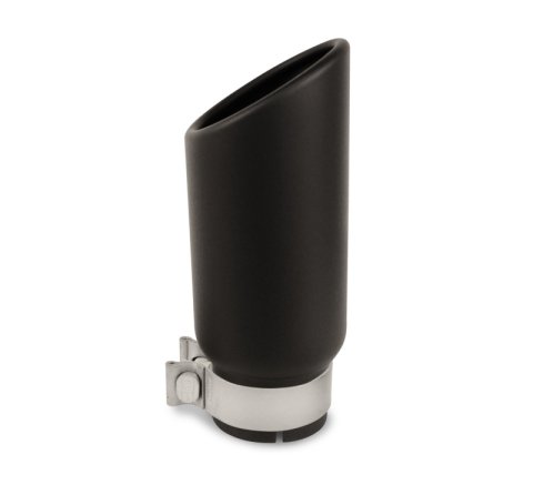 Go Rhino Exhaust Tip - Black - ID 3in x L 10in x OD 4in thumbnail 1