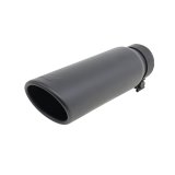 Go Rhino Exhaust Tip - Black - ID 3in x L 14in x OD 4in thumbnail 1