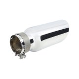 Go Rhino Exhaust Tip - Chrome - ID 3 1/2in x L 14in x OD 5in thumbnail 4