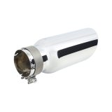 Go Rhino Exhaust Tip - Chrome - ID 3 1/2in x L 14in x OD 5in thumbnail 8
