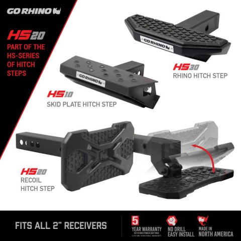 Go Rhino HS-20 Hitch Bumper Step thumbnail 4