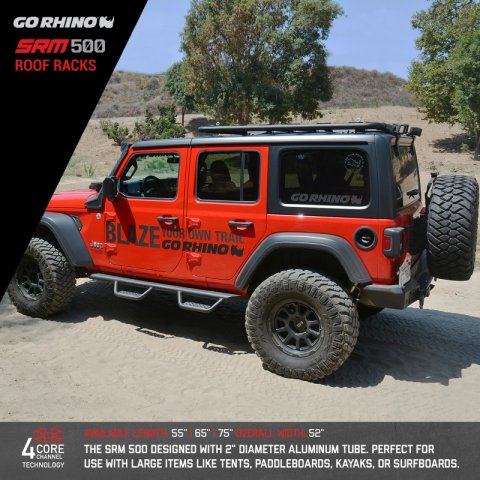 Go Rhino SRM 500 Roof Rack - 65in thumbnail 3