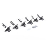 Go Rhino 21-22 Ford Bronco (Excl. Sport) 4DR Mtg. Brackets (V-Series V3/RB10+RB20 Slim) - Tex. Blk thumbnail 2
