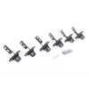 Go Rhino 21-22 Ford Bronco (Excl. Sport) 4DR Mtg. Brackets (V-Series V3/RB10+RB20 Slim) - Tex. Blk thumbnail 4