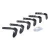 Go Rhino 99-16 Ford F-250/F-350 SD SC 4DR Mtg. Brackets (V-Series V3/RB10 Slim/RB20 Slim) - Tex. Blk thumbnail 6