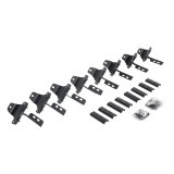 Go Rhino 20-22 Jeep Gladiator JT 4DR Mounting Brackets (V-Series V3/RB10 Slim/RB20 Slim) - Tex. Blk thumbnail 1