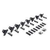 Go Rhino 20-22 Jeep Gladiator JT 4DR Mounting Brackets (V-Series V3/RB10 Slim/RB20 Slim) - Tex. Blk thumbnail 3