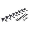 Go Rhino 20-22 Jeep Gladiator JT 4DR Mounting Brackets (V-Series V3/RB10 Slim/RB20 Slim) - Tex. Blk thumbnail 5