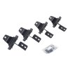Go Rhino 18-22 Jeep Wrangler JL 2DR Mounting Brackets (V-Series V3/RB10 Slim/RB20 Slim) - Tex. Blk thumbnail 6