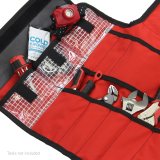Go Rhino XVenture Gear Tool Roll Large (7x7in. Closed) 12oz Waxed Canvas - Black thumbnail 4