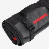 Go Rhino XVenture Gear Tool Roll - Small (4x4in. Closed) 12oz Waxed Canvas - Black thumbnail 4