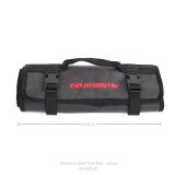 Go Rhino XVenture Gear Tool Roll - Small (4x4in. Closed) 12oz Waxed Canvas - Black thumbnail 7