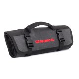 Go Rhino XVenture Gear Tool Wrench Roll - Large (4x4in. Closed) 12oz Waxed Canvas - Black thumbnail 1