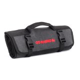 Go Rhino XVenture Gear Tool Wrench Roll - Large (4x4in. Closed) 12oz Waxed Canvas - Black thumbnail 3