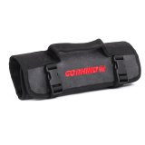 Go Rhino XVenture Gear Tool Wrench Roll - Small (3.5x3.5in. Closed) 12oz Waxed Canvas - Black thumbnail 3