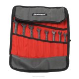 Go Rhino XVenture Gear Tool Wrench Roll - Small (3.5x3.5in. Closed) 12oz Waxed Canvas - Black thumbnail 5