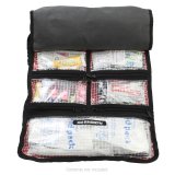 Go Rhino XVenture Gear First Aid Roll - Large (5x5in. Closed) 12oz Waxed Canvas - Black thumbnail 5