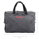 Go Rhino XVenture Gear Bag - Large (13x14x22in. Closed) 12oz Waxed Canvas - Black thumbnail 8