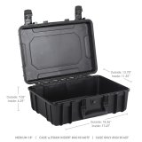 Go Rhino XVenture Gear Hard Case - Medium 18in. / Lockable / IP67 / Automatic Air Valve - Tex. Black thumbnail 8