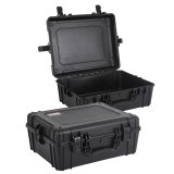 Go Rhino XVenture Gear Hard Case - Large 25in. / Lockable / IP67 / Automatic Air Valve - Tex. Black thumbnail 1