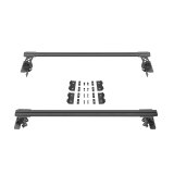 Go Rhino 15-22 Ford F-150 / 19-22 RAM 1500 / 07-21 Toyota Tundra XRS Cross Bars Kit - Tex. Blk thumbnail 1