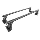 Go Rhino 15-22 Ford F-150 / 19-22 RAM 1500 / 07-21 Toyota Tundra XRS Cross Bars Kit - Tex. Blk thumbnail 2