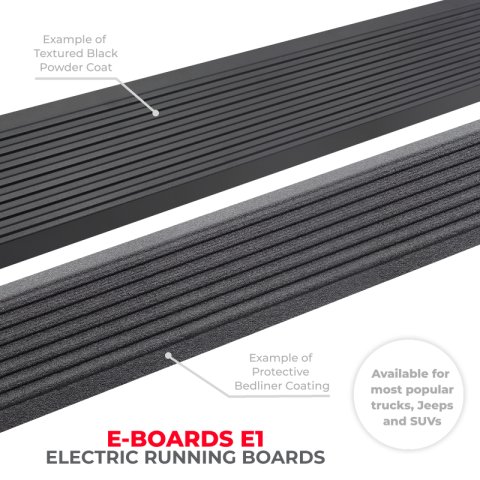 RealTruck 18-24 Jeep Wrangler 2dr VoltStep Electric Running Board Kit (No Drill) - Tex. Blk thumbnail 2