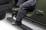 RealTruck 20-24 Jeep Gladiator CC 4dr VoltStep Electric Running Board Kit (Cut/Drill Req.) - Tex Blk thumbnail 6