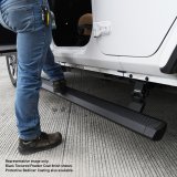 RealTruck 07-17 Jeep Wrangler 4dr VoltStep Electric Running Board Kit (Cut Req.) - Bedliner Coating thumbnail 2