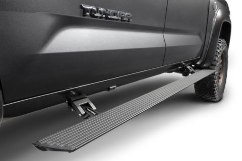 Go Rhino 22-23 Toyota Tundra Double Cab 4dr E-BOARD E1 Electric Running Board Kit - Tex. Blk thumbnail 2