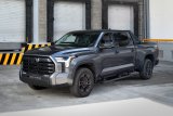 Go Rhino 22-23 Toyota Tundra CrewMax Cab 4dr E-BOARD E1 Electric Running Board Kit - Bedliner Coatng thumbnail 1