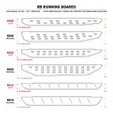Go Rhino RB30 Slim Line Running Boards 87in. - Tex. Blk (Boards ONLY/Req. Mounting Brackets) thumbnail 6