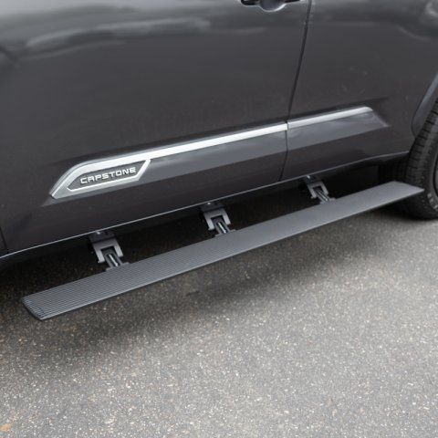 RealTruck 23-24 Toyota Sequoia Sport (Ex. Hybrid) VoltStep Electric Running Board Kit - Tex. Bk thumbnail 1