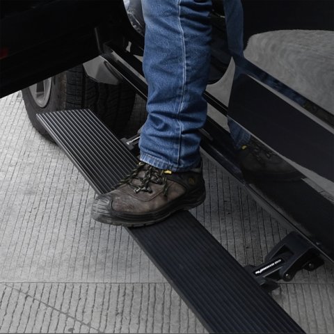 RealTruck 23-24 Toyota Sequoia Sport (Ex. Hybrid) VoltStep Electric Running Board Kit - Tex. Bk thumbnail 4