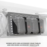 Go Rhino XVenture Gear Hard Case Mount Extra Large 25in. (Mount ONLY for XRS/SRM Racks) - Tex. Blk thumbnail 9