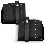 Go Rhino XVenture Gear Hard Case Mount Long 44in. (Mount ONLY for XRS/SRM Racks) - Tex. Blk thumbnail 3