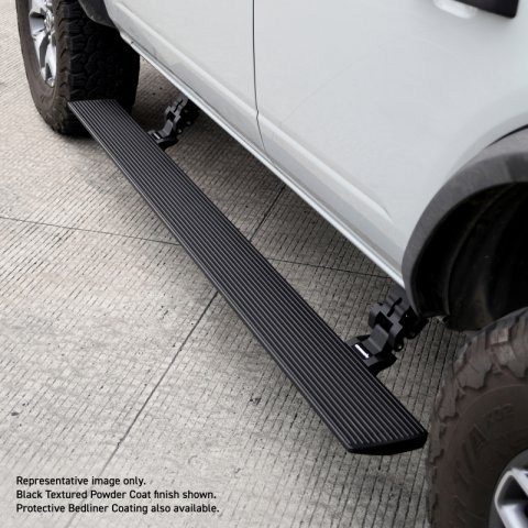RealTruck 23-24 Toyota Sequoia 4dr (Excl Hybrid) VoltStep Electric Running Board Kit - Bedliner Coat thumbnail 6