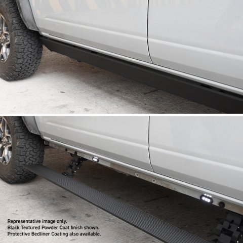 RealTruck 23-24 Toyota Sequoia 4dr (Excl Hybrid) VoltStep Electric Running Board Kit - Bedliner Coat thumbnail 9