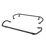Go Rhino SRM300 Quad Overland Rail Kit (For 40x40in. Rack) - Tex. Blk (Rails ONLY - Req. Platform) thumbnail 1